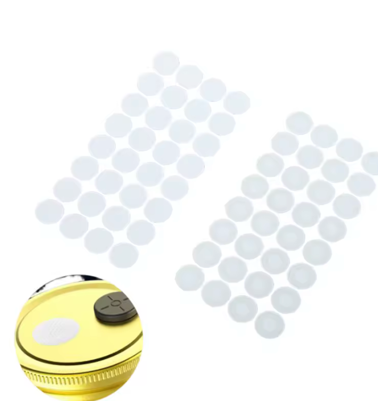 Synthetic Filter Paper Stickers 20 Mm Filter Disc Mushroom Applied Under Wide Mouth Jar Lid For Mushroom Cultivation