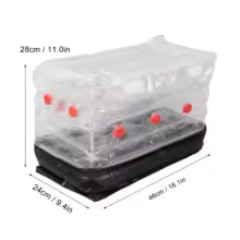 Inflatable Monotub for Mushroom Growing - Easy Setup Cultivation Kit